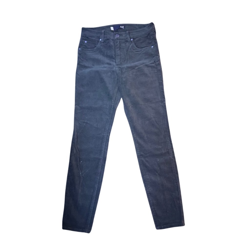 Brand New Kut Forest Green Corduroy Skinny Pants